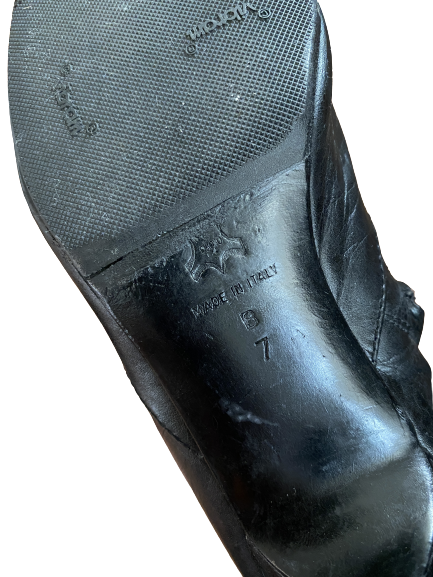 The Salem Leather Kitten Heel Boot 7 (6.5/7)