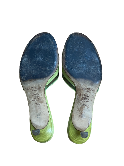 All-Star Avocado Green PVC Heels 39.5 (8.5/9)