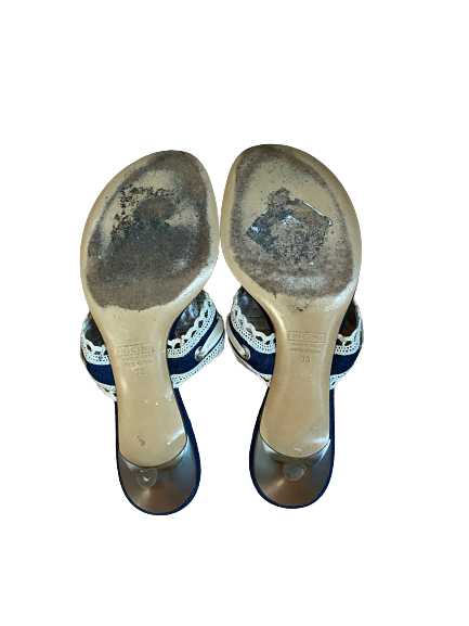 Cute Crochet & Denim Sandals 38 (7)