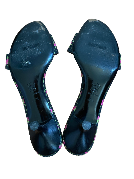 Rose Print Sandals 37.5