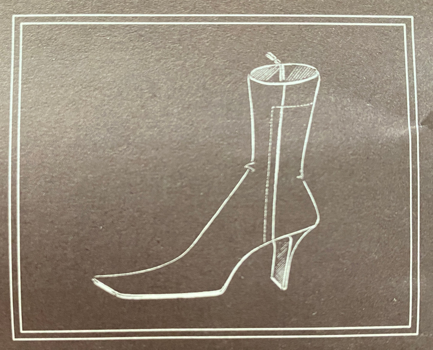 Prada smoke calf high boots