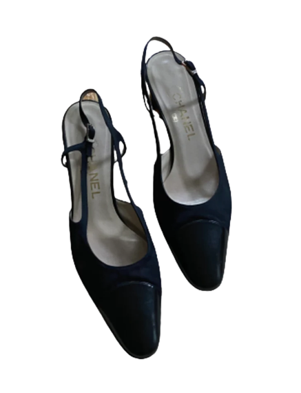 Slingback Cap-Toe Pumps 40 (39)