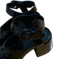 MM6 Black Cube Mary Jane Heels 39 (8.5/9)