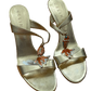 Gold Koi Fish High Heel Sandals 40 (9.5/10)