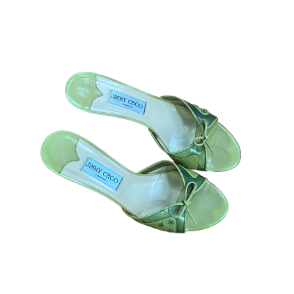 All-Star Avocado Green PVC Heels 39.5 (8.5/9)