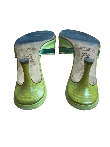 All-Star Avocado Green PVC Heels 39.5 (8.5/9)