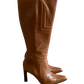 Caramel Truffle Brown Knee-High Boots 6.5