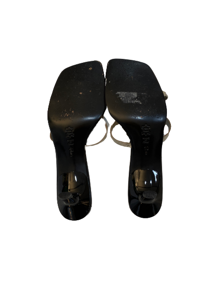 Vintage DKNY Square Toe Strappy Heels 10